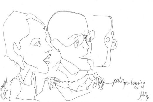 The Farewell Party, Mita Tova, Venice International Film Festival 2014, Sketch by Nesta